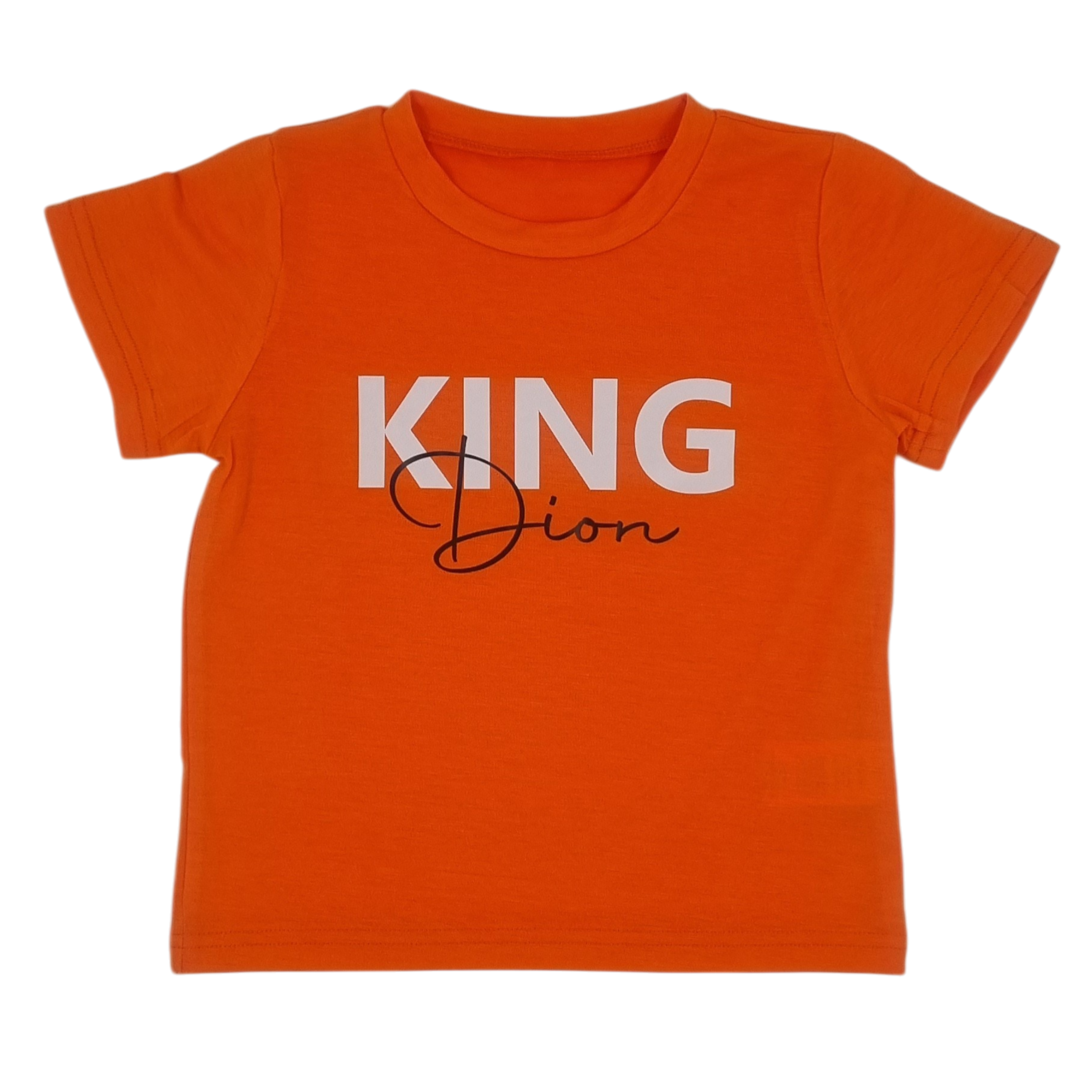 T-SHIRT | KING of QUEEN met naam