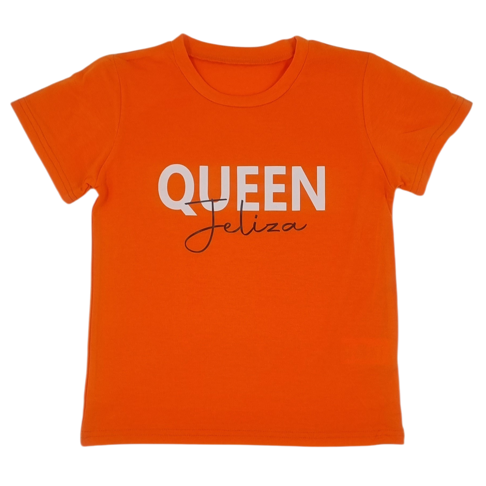 T-SHIRT | KING of QUEEN met naam
