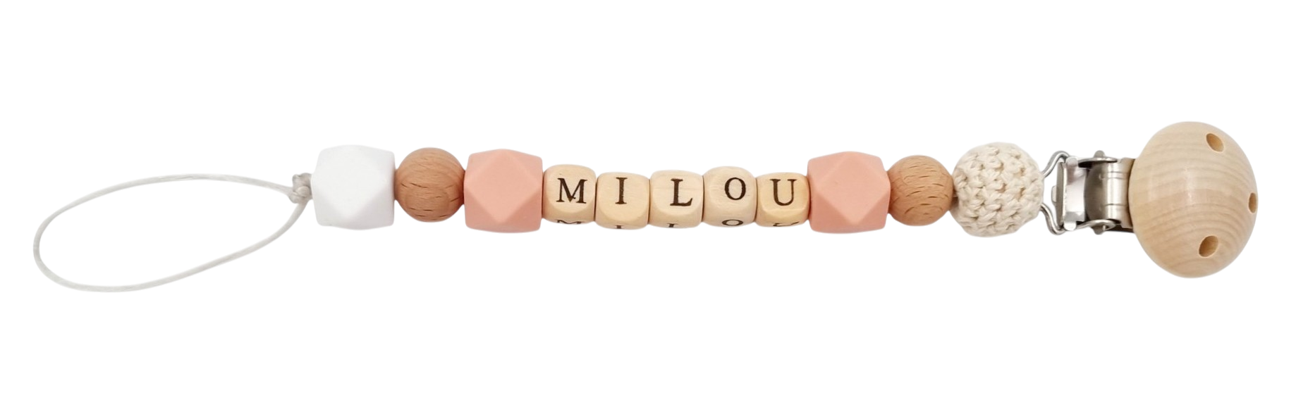 SPEENKOORD roze | met naam