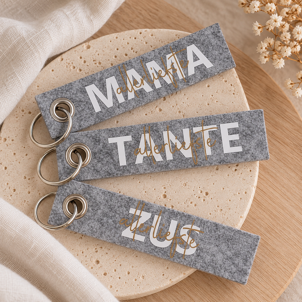 Sleutelhanger met naam – gepersonaliseerd cadeau