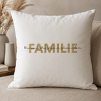 KUSSENHOES | familie/mama/papa/oma/opa + namen (klein)kinderen